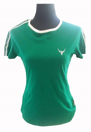taname - tee shirt body  pour femme - couleur VERTE - taille M 